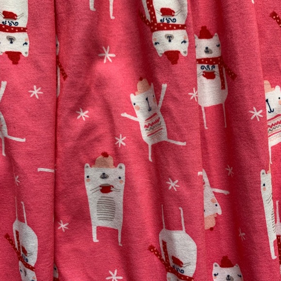 Girls Gymboree pink winter nightgown size 10/12 - Picture 2 of 3